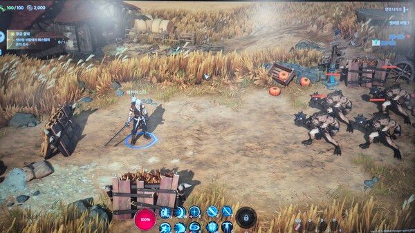 기존 던파의 업그레이드 버전. [곽유민 기자]