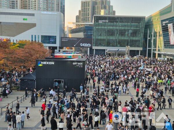 발 디딜 틈이 보인다. [곽도훈 기자 촬영]