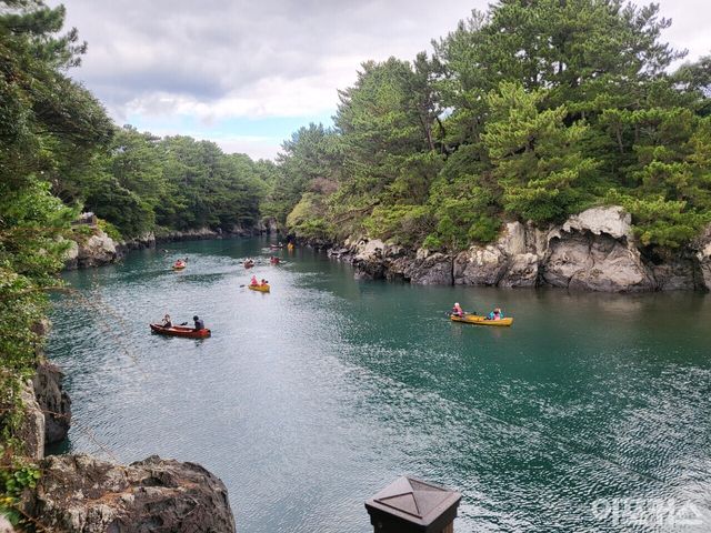 [쇠소깍 모습/곽경호 기자]