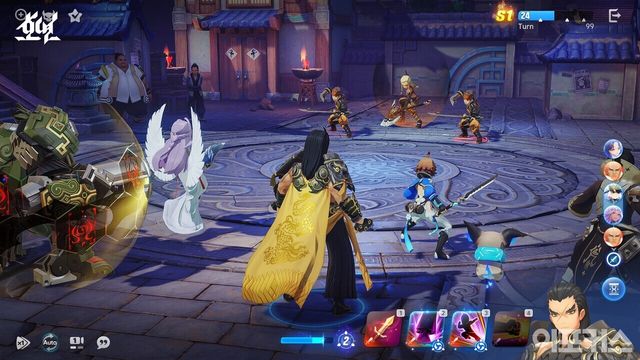 엔씨소프트 호연 턴제 전술 전투 이미지