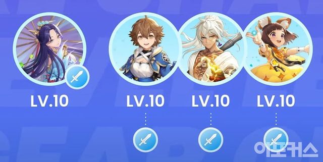 엔씨소프트 호연, 레벨무기공유