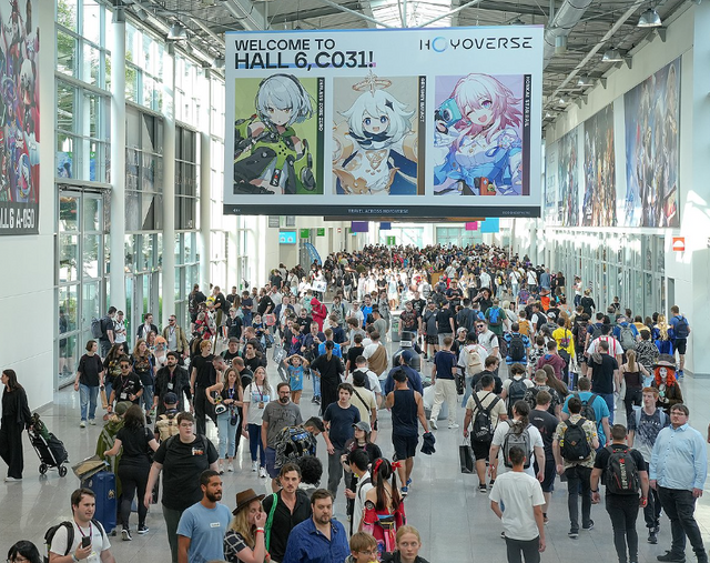 '게임스컴 2024'에 몰린 관람객들 [연합뉴스]