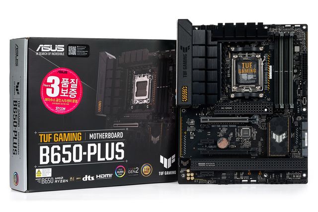 ▲ ASUS TUF GAMING B650-PLUS STCOM