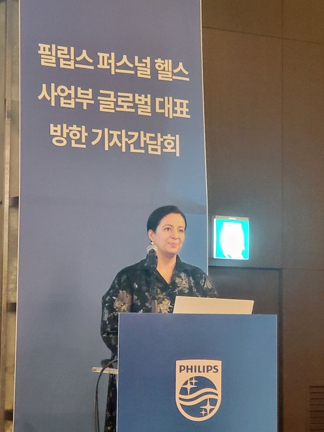 ▲ 필립스 퍼스널 헬스 사업부 딥타 칸나 대표