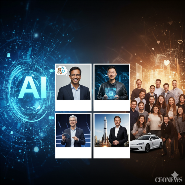 [박은하의 CEO랭킹뉴스 24] 2025년 최고의 CEO는 누구? AI와 '직원 사랑'이 순위를 바꿨다