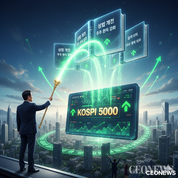 2025년 10월 27일, 코스피가 장중 4038포인트를 돌파하며 사상 첫 '4000 시대'를 열었다. 뉴욕 증시의 사상 최고치 경신과 미중·한미 정상회담 등 외교적 호재가 겹치며 시장은 축제 분위기에 휩싸였다. 외국인은 4400억 원이 넘는 순매수로 화답했고, '10만 전자'와 '50만 하이닉스'가 지수를 끌어올렸다.&nbsp;이재명 대통령이 후보 시절부터 공언한 '코스피 5000' 시대가 현실로 다가오는 듯하다.