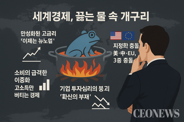 지금 글로벌 경제를 지배하는 감정은 '공포'도 '침체'도 아니다. 오히려 