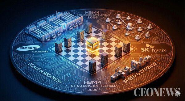 곽노정 SK하이닉스 사장과 전영현 삼성전자 부회장이 HBM 시장을 두고 양보할 수 없는 전쟁을 치르고 있다. HBM 4를 누가 선점하느냐에 따라 성패가 갈릴 것으로 보인다.