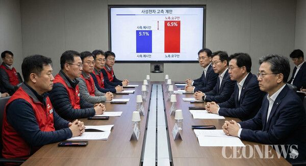 '삼성 무노조 폐기 선언 5주년' 이 지난 지금 삼성은 3개 노조에 6만5천명이 노조에 가입했다. 이는 삼성 노조파업이 현실화 될 수 있다는 방증이다.