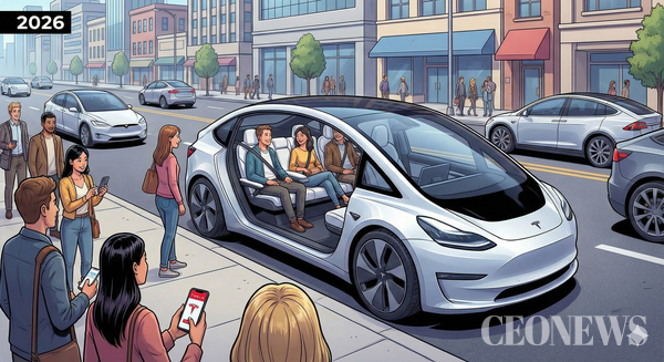 테슬라 주가는 신고가를 경신하며 상승세를 이어가고 있다.&nbsp;투자자들은 무엇을 보고 있는 것일까. 월스트리트와 개인 투자자들이 테슬라에 열광하는 이유는 더 이상 바퀴 달린 차에 있지 않다. 그들의 시선은 2026년으로 예고된 로보택시와 일론 머스크가 구상하는 AI 생태계에 고정되어 있다.