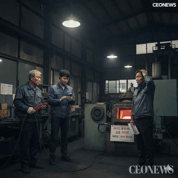 대한민국 경제의 모세혈관이라 불리는 뿌리산업이 죽어가고 있다. 주조, 금형, 소성가공, 용접, 표면처리, 열처리. 이 6대 뿌리산업은 반도체부터 자동차, 조선, 항공까지 모든 제조업의 기초를 떠받치는 산업의 심장이다. 그 심장이 지금 멈추려 하고 있다.