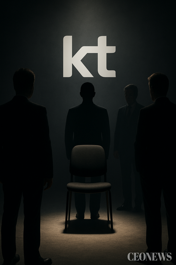 KT 차기 CEO 후보 누출 논란속 낙하산 인사 VS KT맨 대결 구도를 띠고 있다.