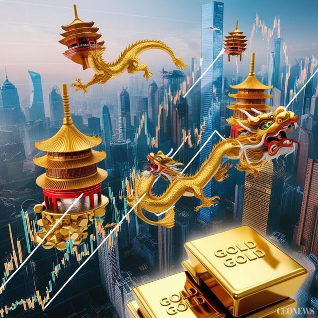 [C-WORLD] 중국발 ‘금(金) 열풍’...금사 바람에 춤추는 국제 금 값 (=CEONEWS)