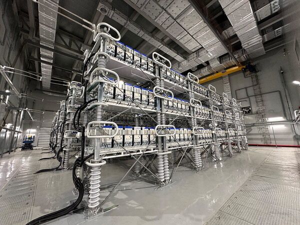 경기 양주에 설치한 200메가와트(㎿)급 BTB(Back To Back) MMC(Modular Multi-level Converter) 전압형 직류송전(HVDC) 설비.