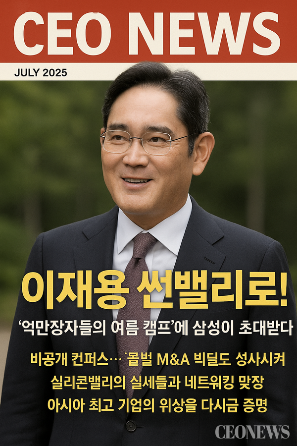 이재용 삼성전자 회장이 아시아 기업 대표로서 유일하게 썬밸리 컨퍼런스에 초청받아 글로벌 위상을 더 높이고 있다.