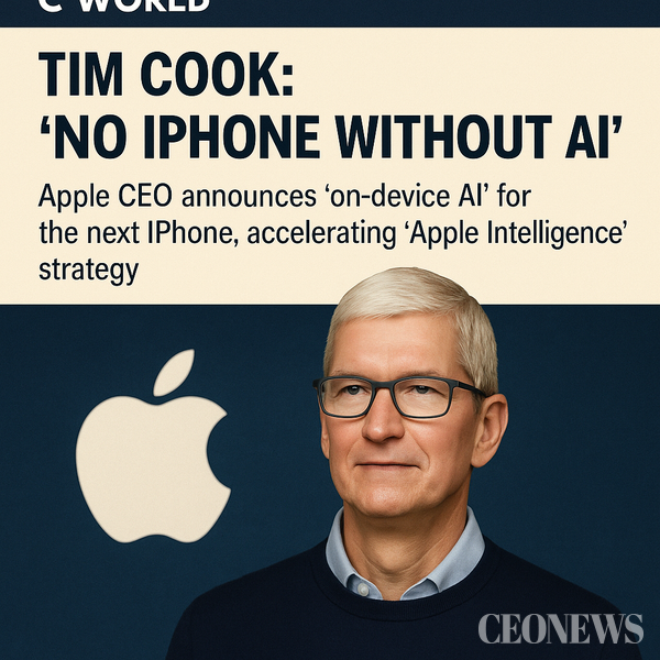 Tim Cook Apple's CEO