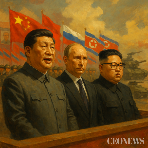 At 10:00 a.m. on September 3, 2025, Tiananmen Square in Beijing. The world’s 7 billion people held their breath as Chinese President Xi Jinping, Russian President Vladimir Putin, and North Korean leader Kim Jong Un stood shoulder to shoulder on the reviewing stand. It was a massive military parade marking the 76th anniversary of the founding of the PRC and the 80th anniversary of victory in the War of Resistance Against Japan. But the real meaning lay elsewhere. The sight of the three leaders of North Korea, China, and Russia together was not a mere commemorative event—it was the official declaration of a “New Cold War.”