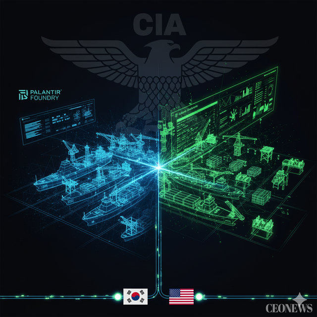 [Park Soo-nam's CEO Analysis 8] Behind the HD Hyundai-Palantir 'Data Alliance': Chung Kisun Bets the Future of Korea's Defense Industry on the U.S. Security System