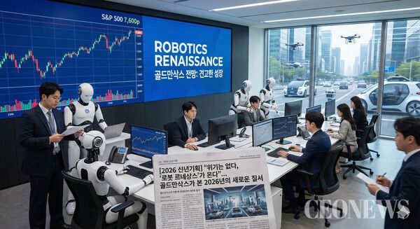 골드만삭스 리서치센터가 제시한 2026년은 '파국'이 아닌, AI와 로봇이 결합해 실물 경제를 폭발적으로 성장시키는 '슈퍼 사이클'의 진입점이다.