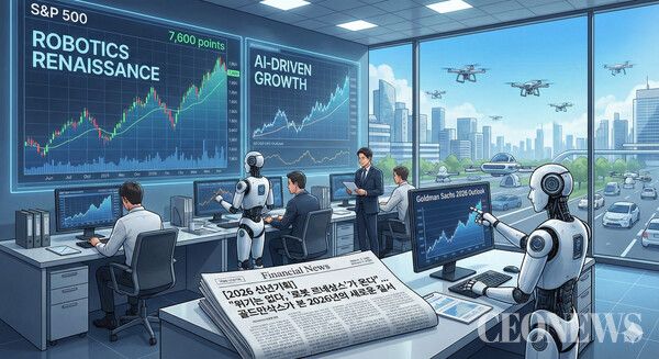 골드만삭스 리서치센터가 제시한 2026년은 '파국'이 아닌, AI와 로봇이 결합해 실물 경제를 폭발적으로 성장시키는 '슈퍼 사이클'의 진입점이다.