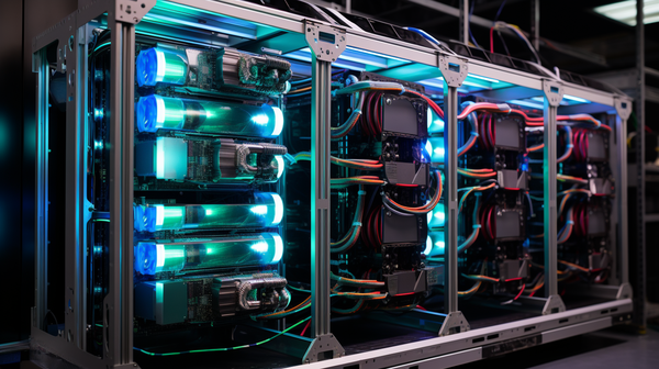 Graphic=AI Server room (Copyright@Senmoney)