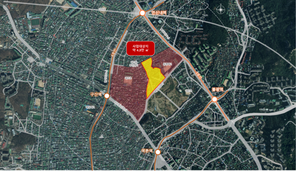 은평구 대조동 89 모아타운 대상지 위치도(자료=서울시)