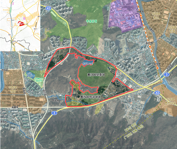 의정부 용현지구 위치도(자료=국토교통부)