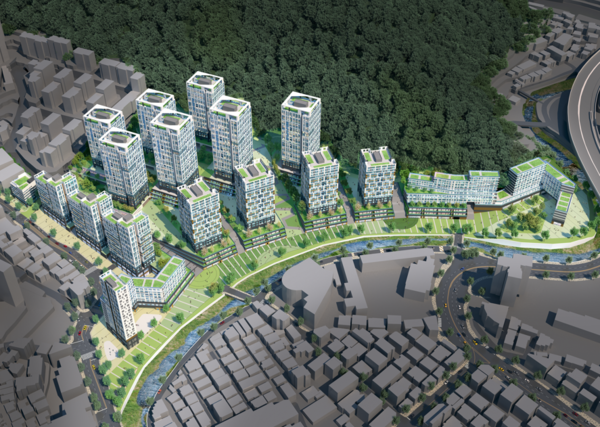 홍은 15구역 정비계획 조감도(자료=서울시)