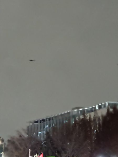 사진&저작권(센머니 김병진 기자)=국회의사당앞 상황 (4일 오전0시 26분)&nbsp;