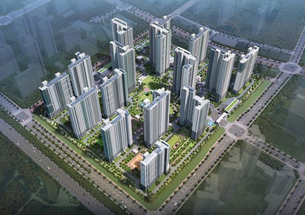 브레인시티 푸르지오 조감도(자료=대우건설)