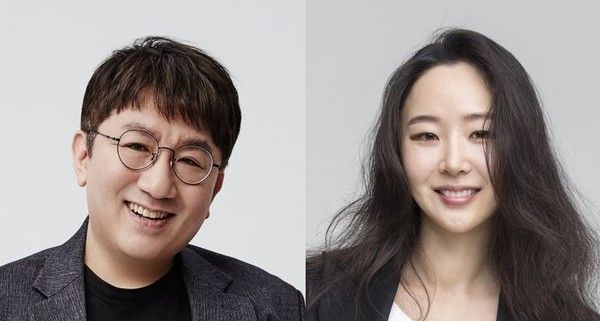 사진 : 방시혁, 민희진 (제공=하이브)