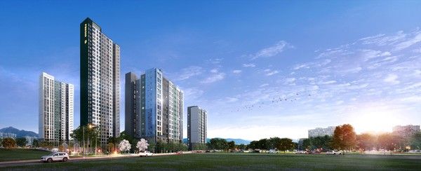 마포 푸르지오 센트럴 로열 투시도(자료=대우건설)