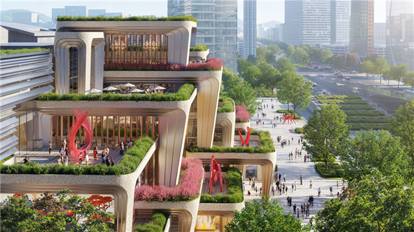 국제교류복합지구 지구단위계획 결정(변경) 및 한국종합무역센터 특별계획구역 세부개발계획 결정(변경)(안) 코엑스 조감도(자료=서울시)