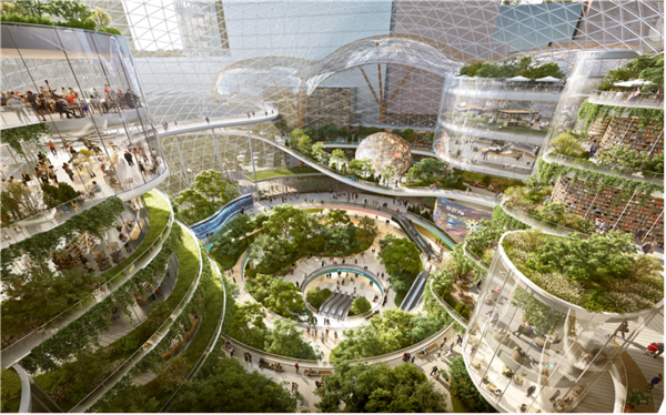 서울고속버스터미널 대규모 복합개발 조감도(자료=서울시)