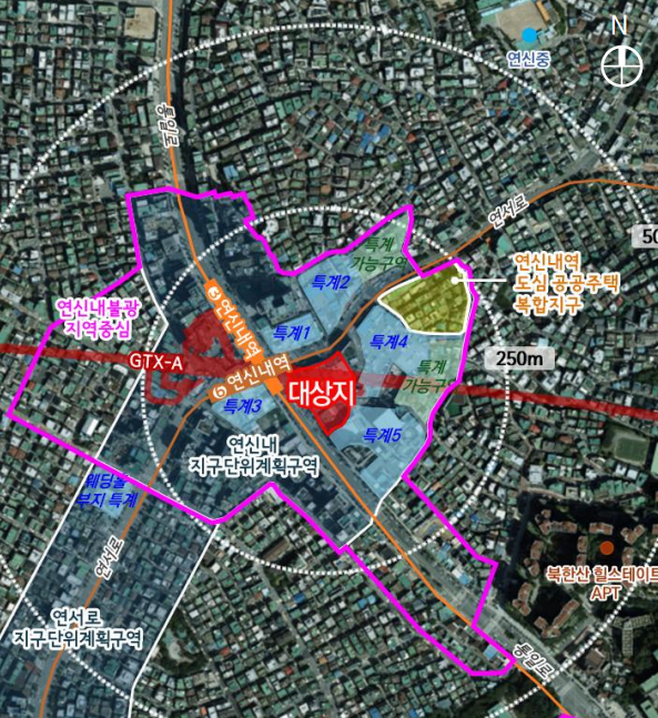 은평구 불광동 380-20번지 일대 위치도(자료=서울시)