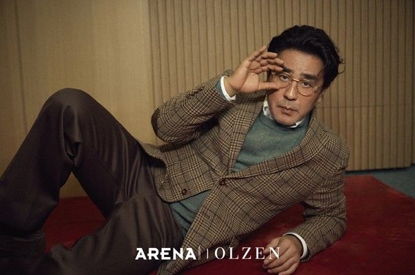 신성통상 올젠,&nbsp;아레나 옴므 플러스·배우 류승룡과 함께한 디지털 화보 공개(사진=신성통상)