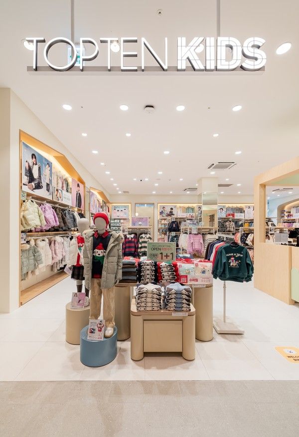 신성통상 탑텐키즈 스타필드 빌리지 운정점(사진=신성통상)