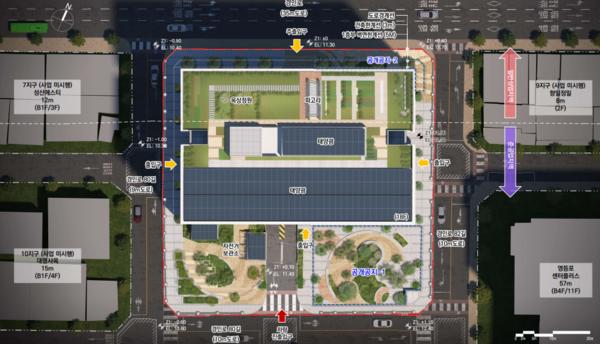 문래동1가A구역 제8․11지구 도시정비형 재개발사업 위치도(자료=서울시)