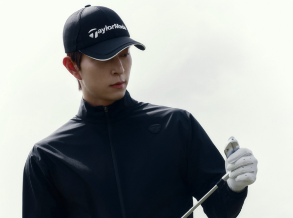 사진=테일러메이드 어패럴 모델 박지한