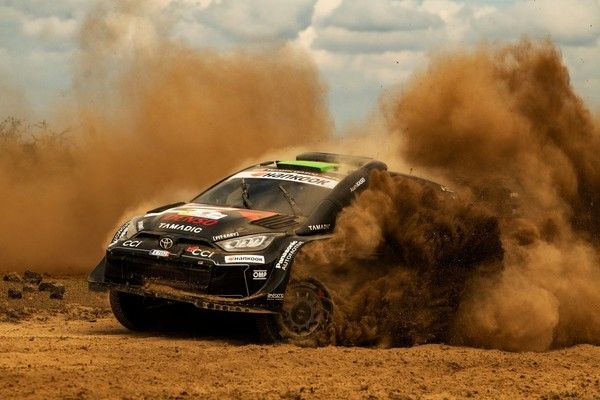 사진설명=한국타이어 후원&nbsp;WRC 2025&nbsp;시즌&nbsp;3라운드&nbsp;'사파리 랠리 케냐'&nbsp;경기 장면