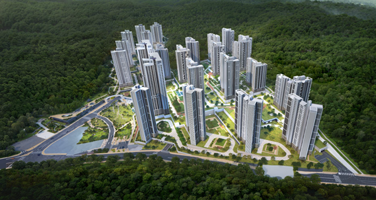 중계본동 주택재개발정비사업 변경 조감도(자료=서울시)