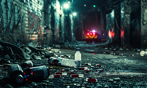 사진=마약으로 얼룩진 뒷골목 (센머니 제작)