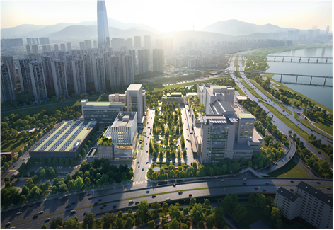 서울아산병원 증축공사 조감도(자료=서울시)