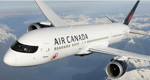 사진: 에어캐나다 홈페이지