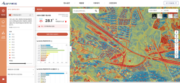 사진=경기기후플랫폼 경기기후지도 캡처