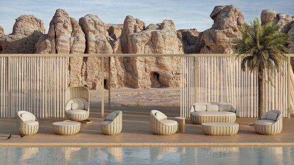 해외 프리미엄 가구 브랜드 'Gandia Blasco'(사진=대우건설)