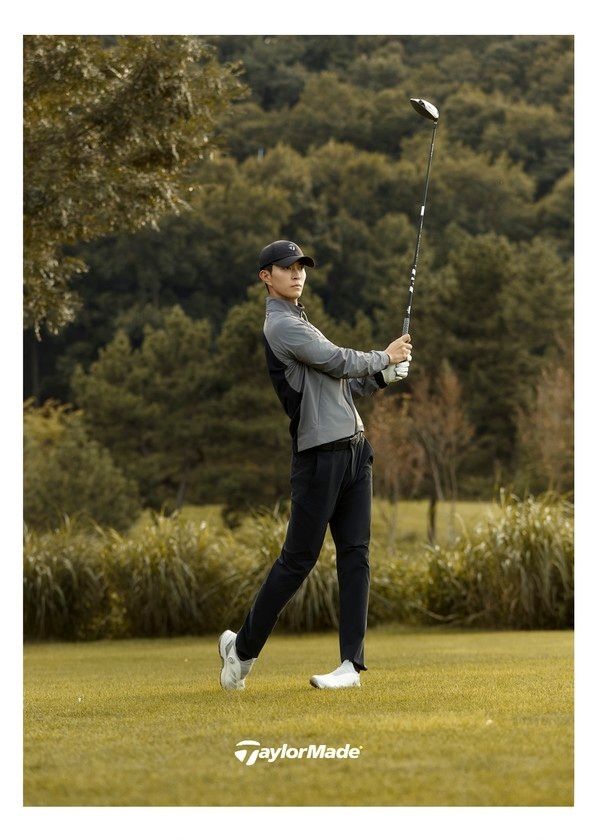 사진=모델 박지한 (테일러메이드 어패럴 제공)