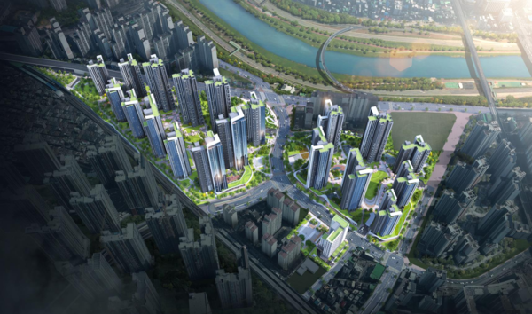 이문4구역 재정비촉진지구 주택재개발 정비사업 조감도(자료=서울시)