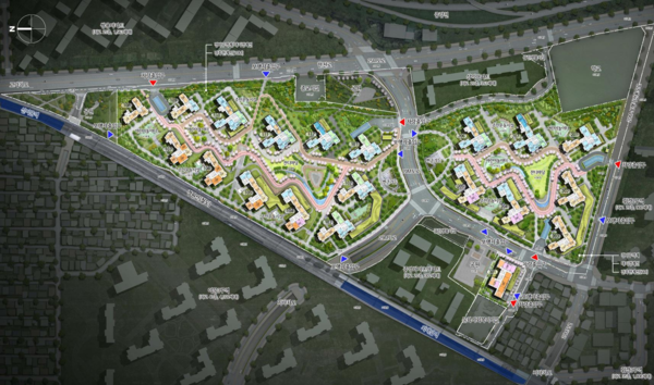 이문4구역 재정비촉진지구 주택재개발 정비사업 배치도(자료=서울시)