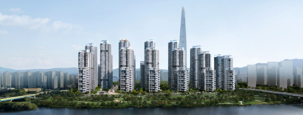 장미1·2·3차아파트 재건축 조감도(자료=서울시)